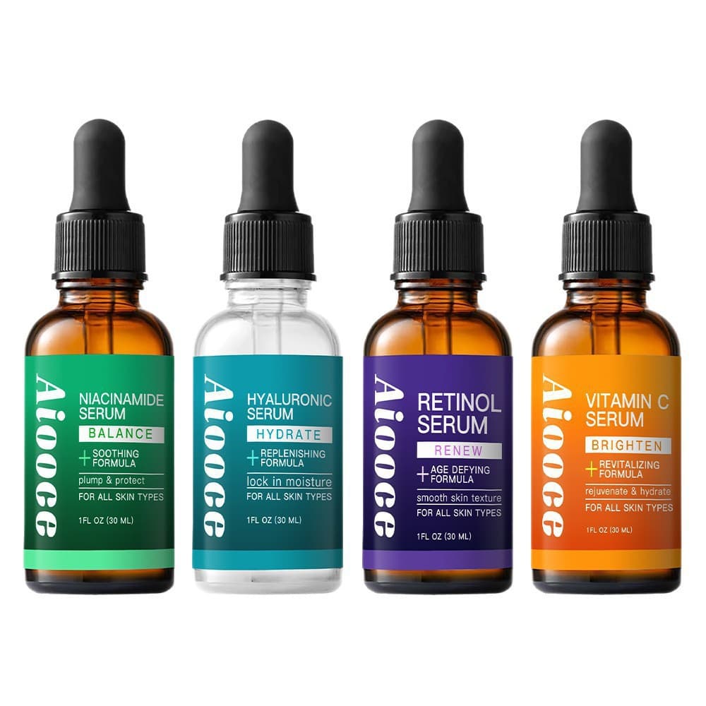aiooce Essence Series VC Retinol Hyaluronic Acid Niacinamide Facial Essence moisturizing and anti-wrinkle 6
