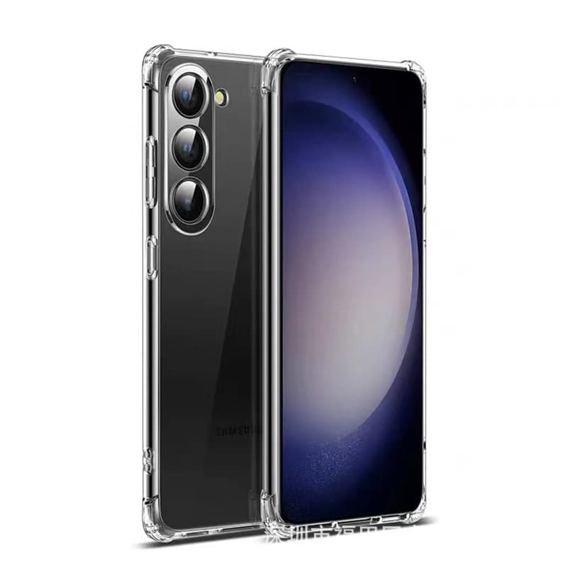 Samsung A57 5G mobile phone case transparent TPU four-corner airbag thickened protective cover A37 anti-fall soft shell all-inclusive applicable 6