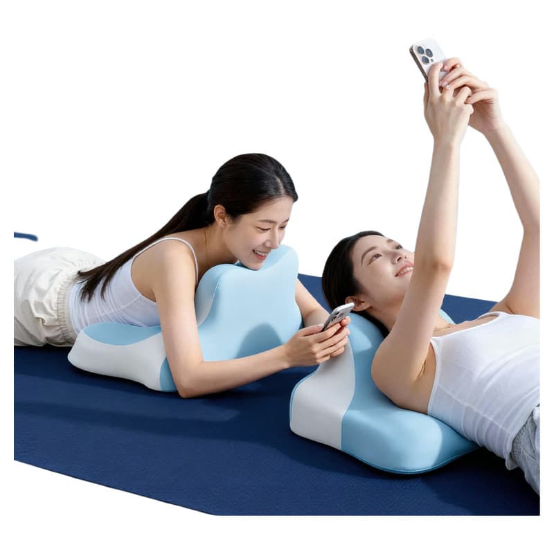 Night owl neck pillow for sleeping and playing with mobile phone, special cervical spine pillow for sleeping on the bed, bedside cushion, multi-functional sleeping pillow 6