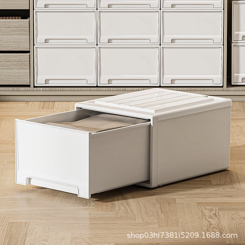 Drawer storage box storage box clothes wardrobe storage layered artifact home drawer cabinet clothing storage box 9