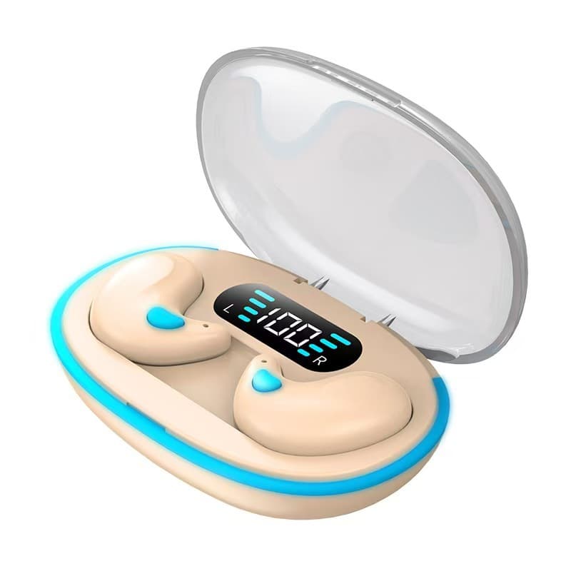 2026 New Invisible Wireless Bluetooth Headset for Sleep, Painless to Wear for a Long Time, Mini Noise Reduction, Sports, Universal, Long Battery Life 8
