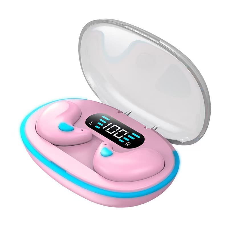 2026 New Invisible Wireless Bluetooth Headset for Sleep, Painless to Wear for a Long Time, Mini Noise Reduction, Sports, Universal, Long Battery Life 10