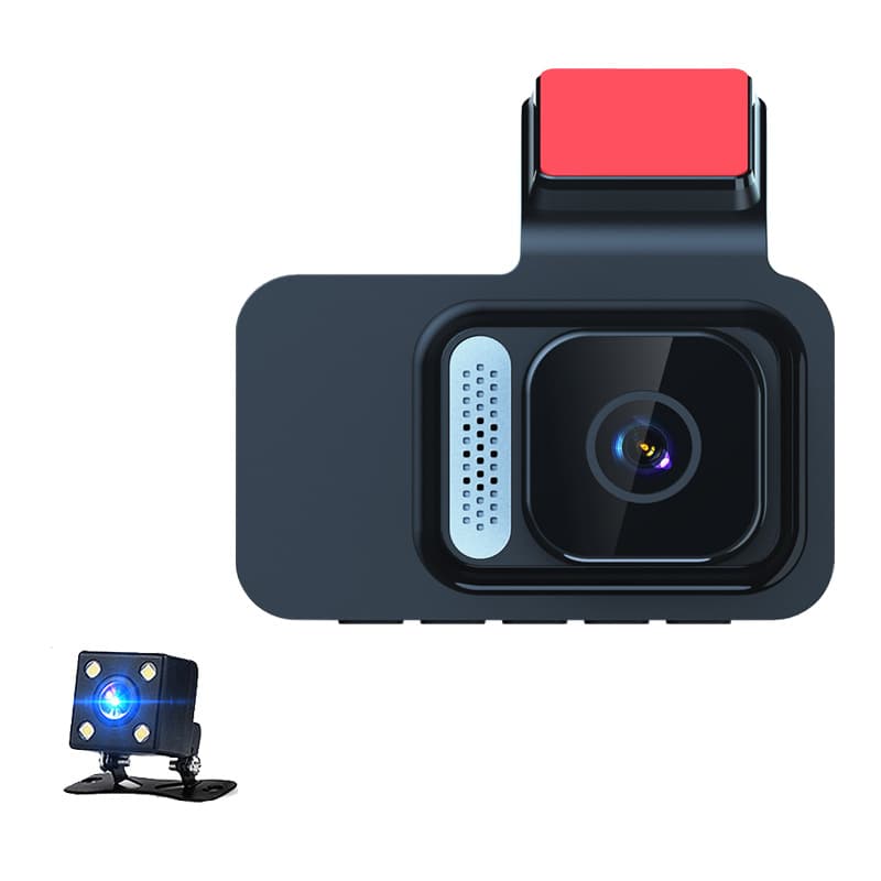 New 3-inch driving recorder 2K ultra-high definition installation-free night vision GPS 4K front and rear dual lens dashcam 7