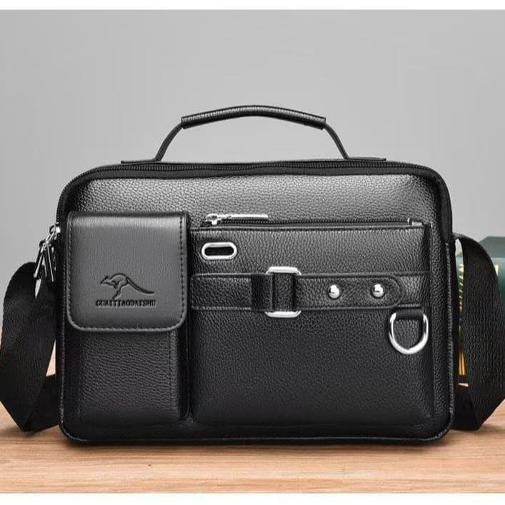 Cross-border popular men's briefcase bag cross-body men's shoulder bag men's handbag large capacity high-end business bag 3