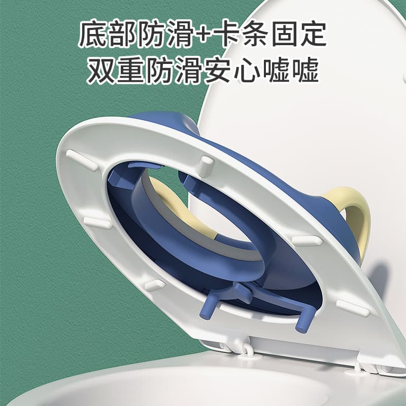Children's toilet seat for baby and boy, enlarged toilet seat, toilet training, portable soft padded infant toilet seat 5
