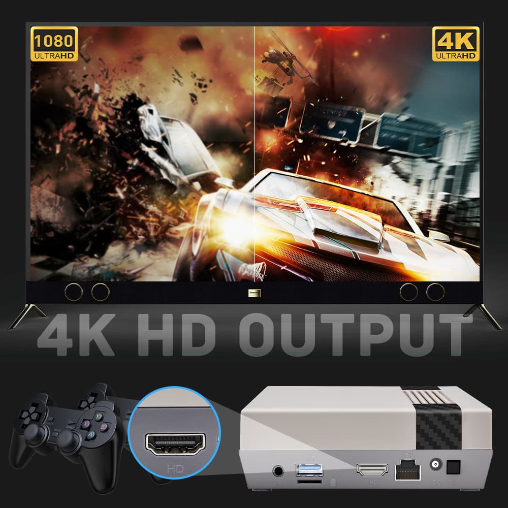Cross-border Super Console CubeX3 three-system set-top box HD retro game console console fighting 5