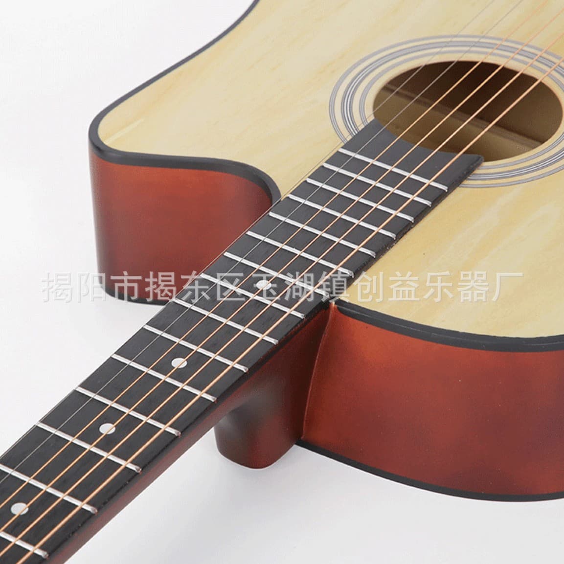 Guitar, practice for beginners, 38 inch, plus size, (Physicals) 4
