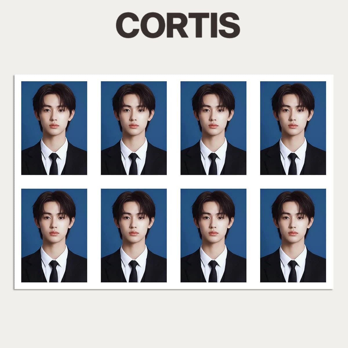 One-inch photos of CORTIS peripheral suits, ID photos COER collection passport photos Zhao Yufan KEONHO 4