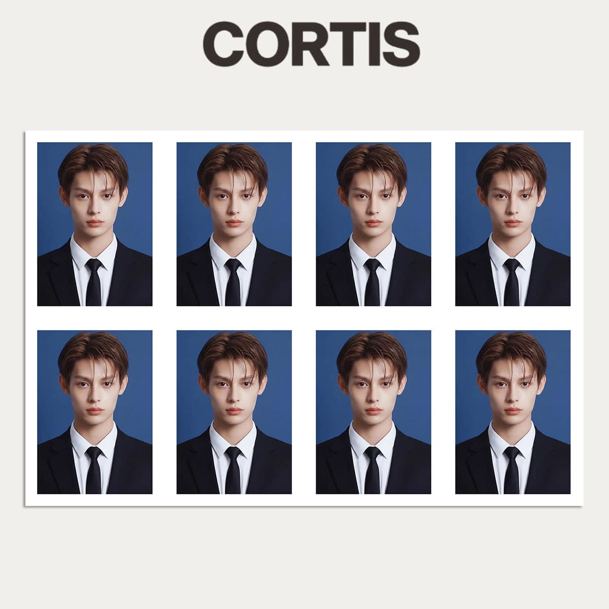 One-inch photos of CORTIS peripheral suits, ID photos COER collection passport photos Zhao Yufan KEONHO 5
