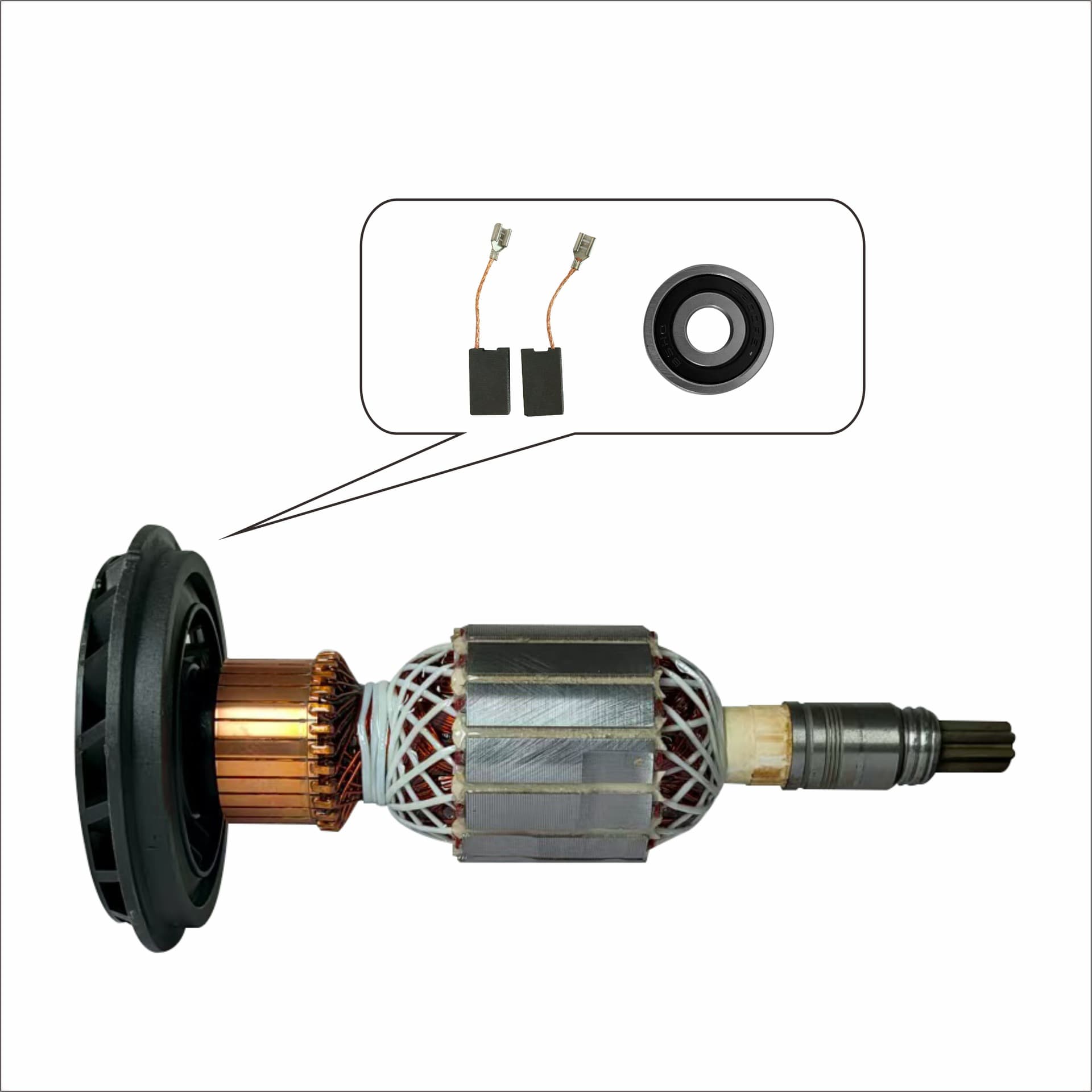 (Wholesale), switch key, electric genuine bearing with accessories 4