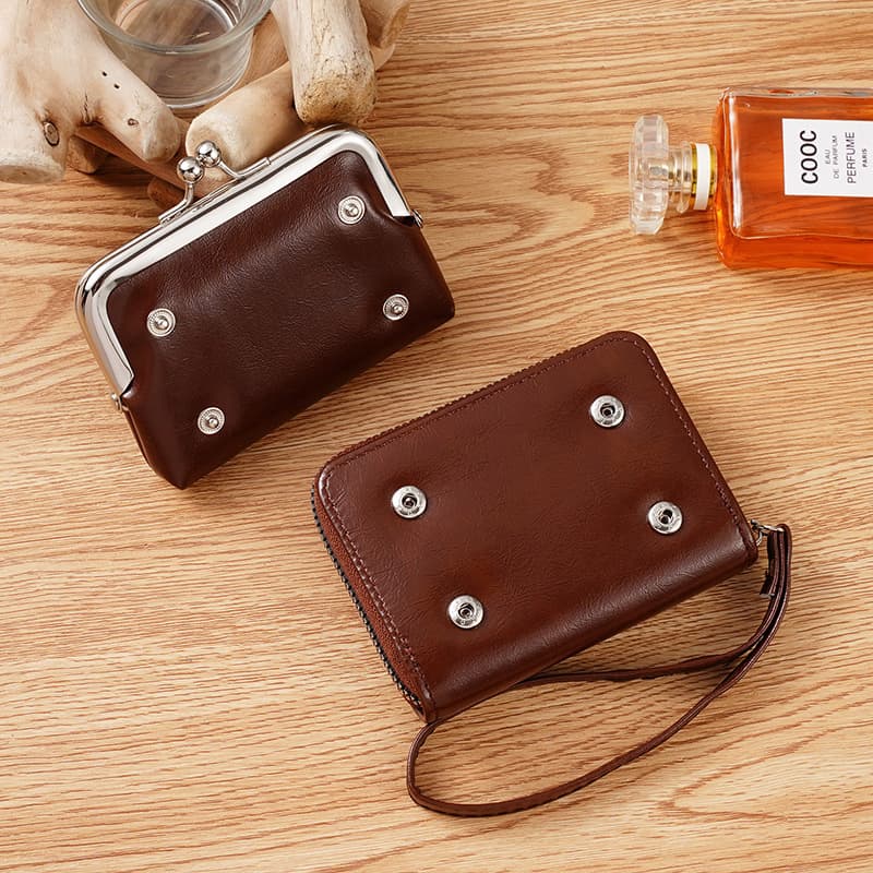 (Cross-border trading), wallet, card holder, capacious small clutch bag, shoulder bag, high-end 4
