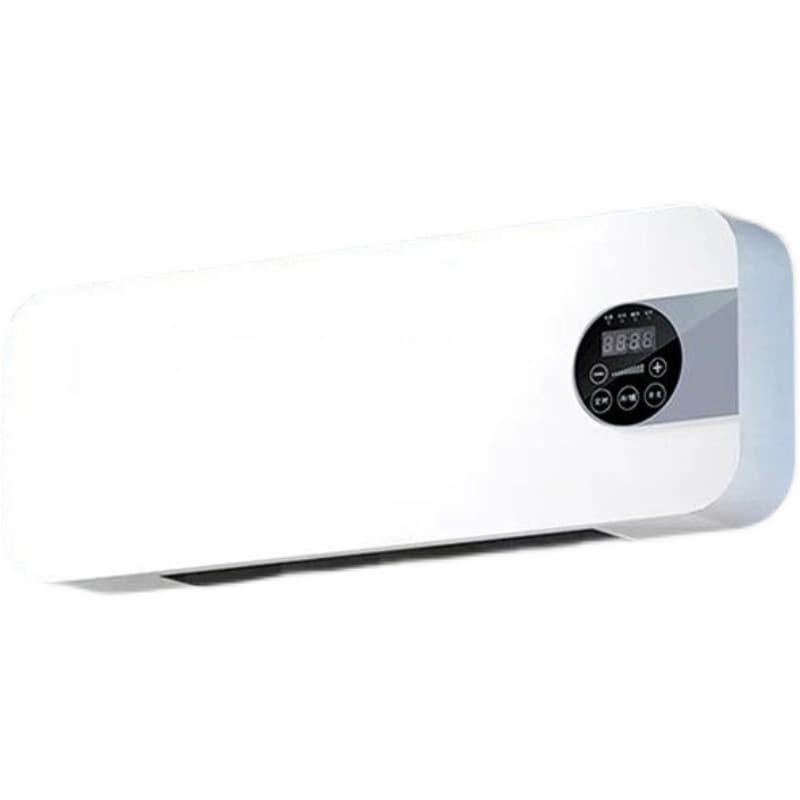 Wall-mounted fan heater small household bathroom bathroom waterproof hot and cold dual-use hot air fan 4
