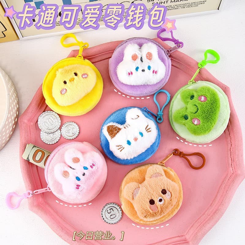 (Wholesale), organizer bag for students, wallet, shoulder bag, headphones, small equipment bag, cartoon handheld children's bag