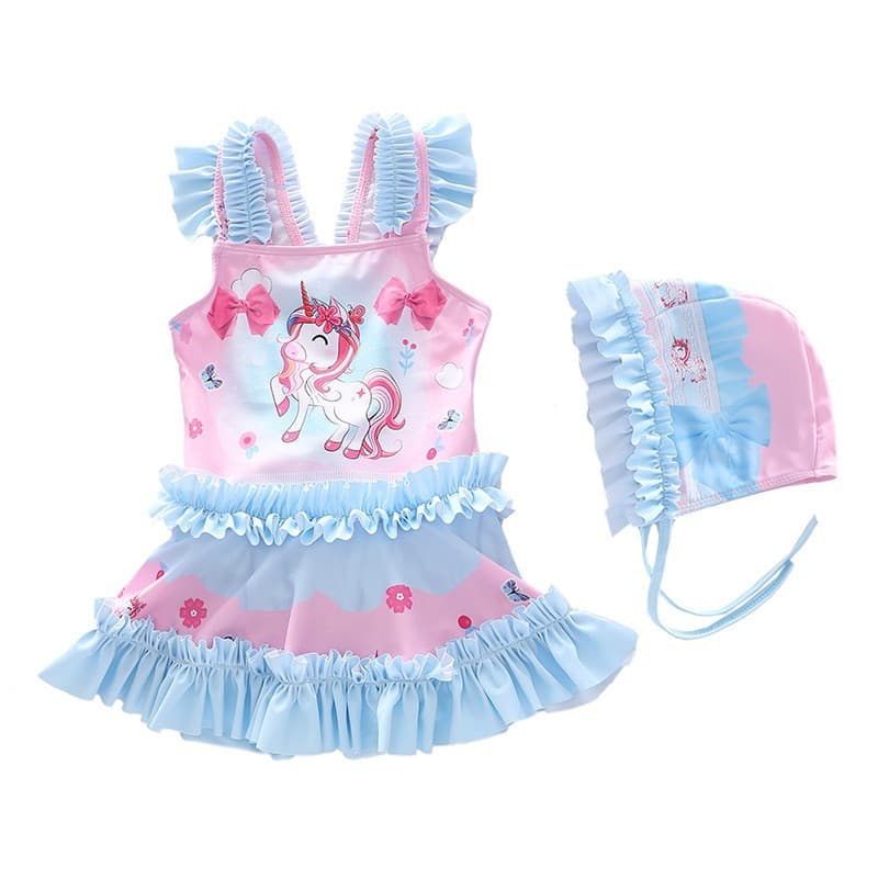 Children's swimwear, bodysuit for early age 3