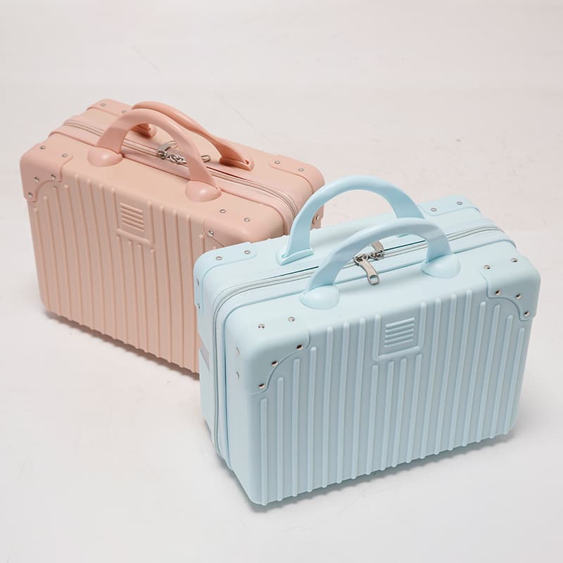 Small handheld suitcase, cosmetic storage box, bag, new collection, 14 inch