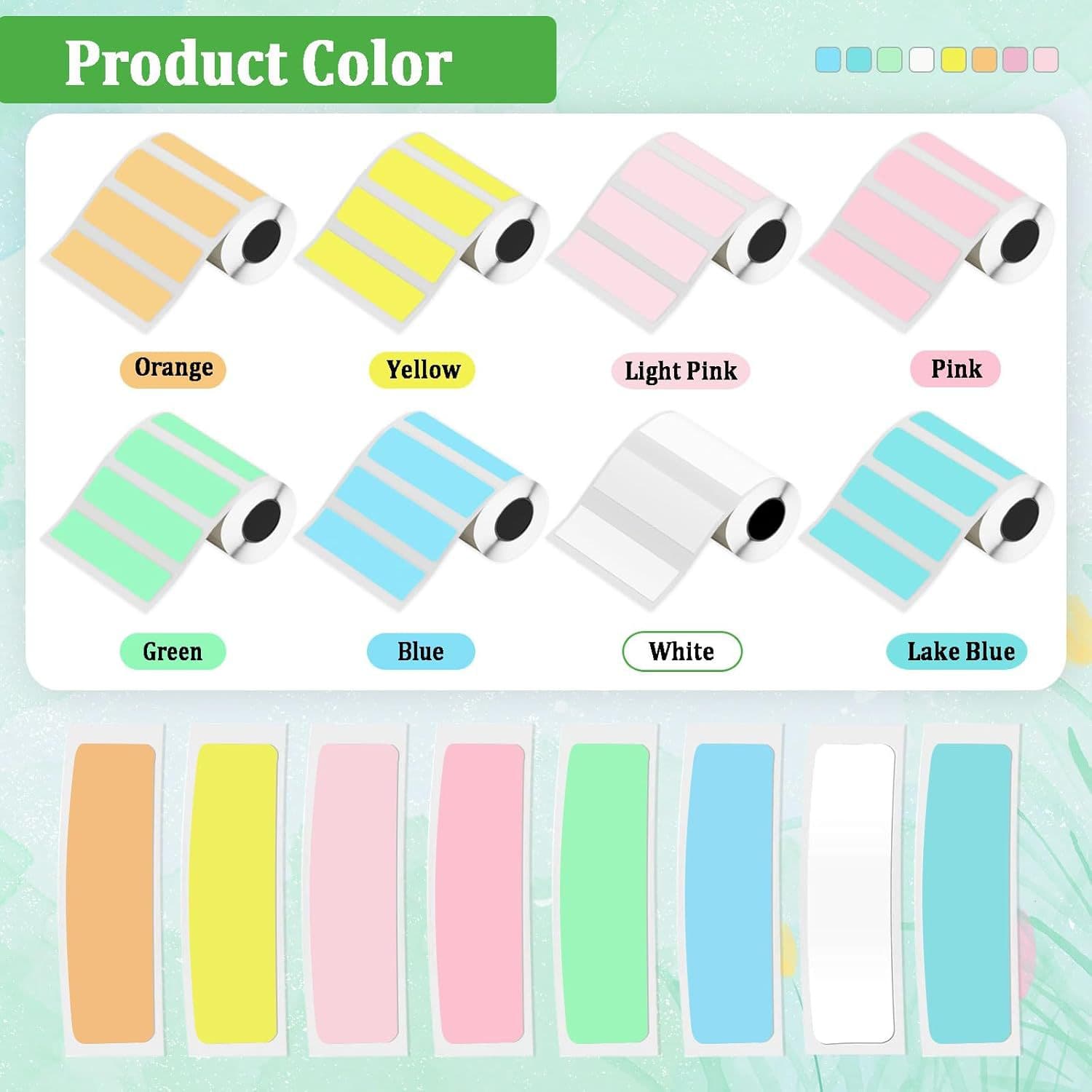 (Cross-border trading), small sticker, printer, Amazon, 50x, x15, 15mm 2