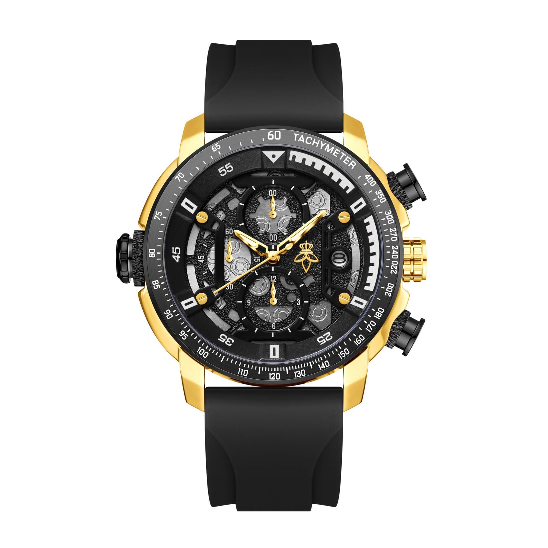 yalalusi Sports swiss watch, fashionable mechanical mechanical watch, fully automatic, European style 5