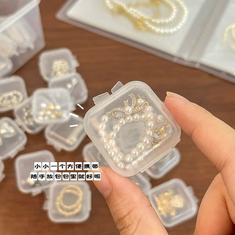 Earrings, storage box, small банка для хранения, ring, storage system, accessories, beads 2