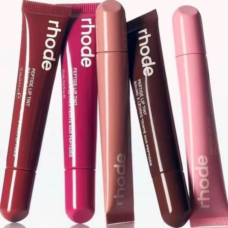 Spot Rhode colored Raspberry Ribbon Toast ESPRESSO lip gloss lip glaze red 2