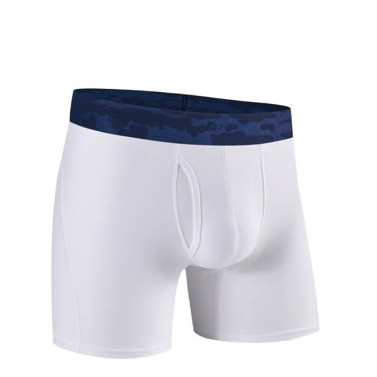 (Cross-border trading), long trousers, elastic comfortable antibacterial silk boxing pants 3