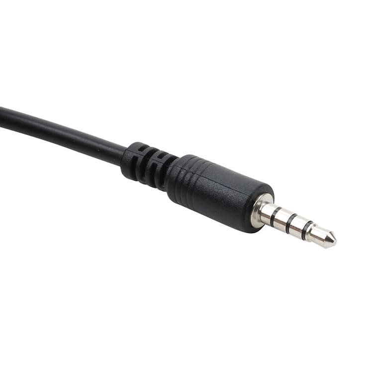 Car AUX audio cable 3.5mm to USB card reader mobile phone U disk car OTG audio cable car conversion cable 4