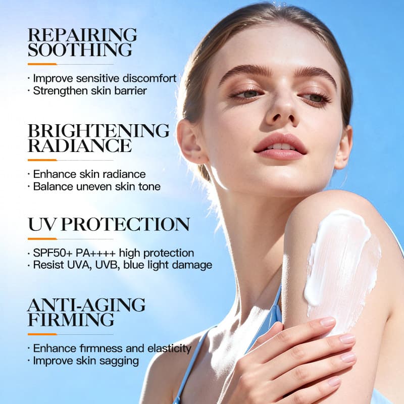 (Cross-border trading), essence contains niacin full body, sun protection cream, SPF50 3