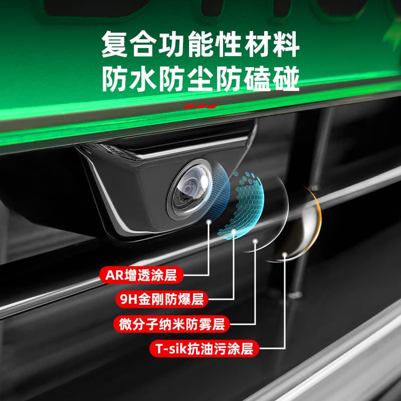 CCTV camera, nipple covers, lens, modified protecting mask with accessories for car 3