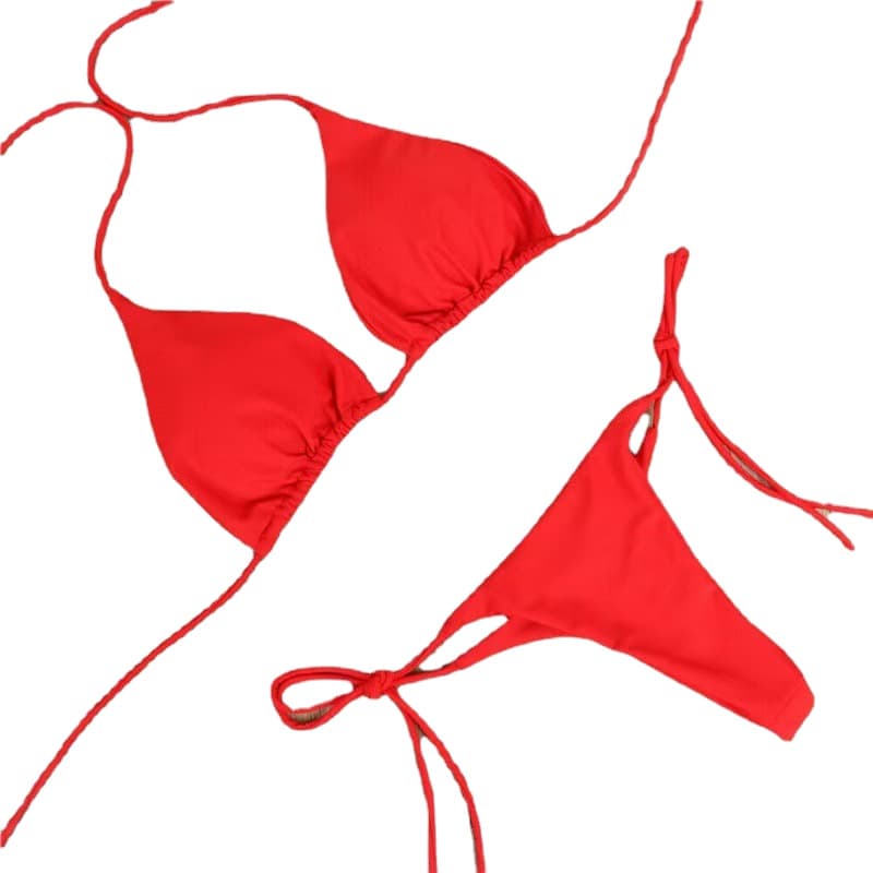 (Cross-border trading), (Wholesale), sexy swimwear, set, split belt for swimming 5