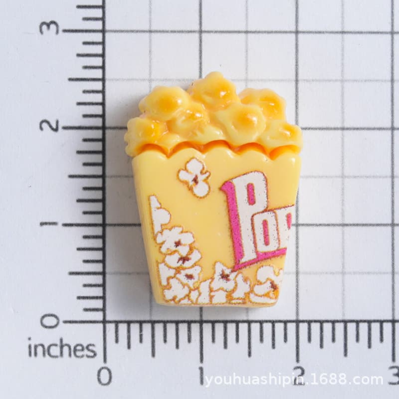 Food play, hairgrip, hair rope, keychain, phone case, fridge magnet, nail decoration, DIY 2