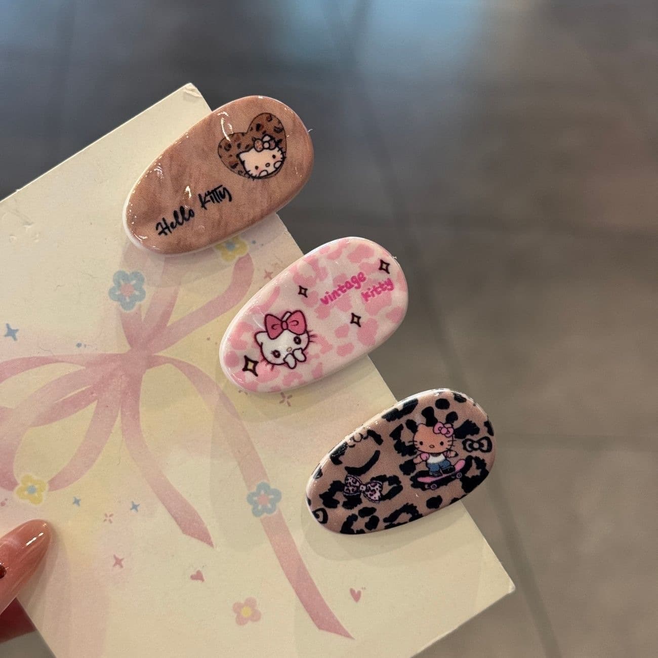 Cute cartoon high quality accessories drop-shaped 2