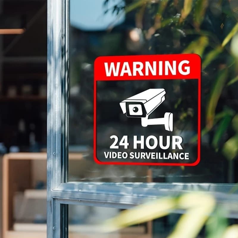 Monitor, high quality sticker, safe CCTV camera 3