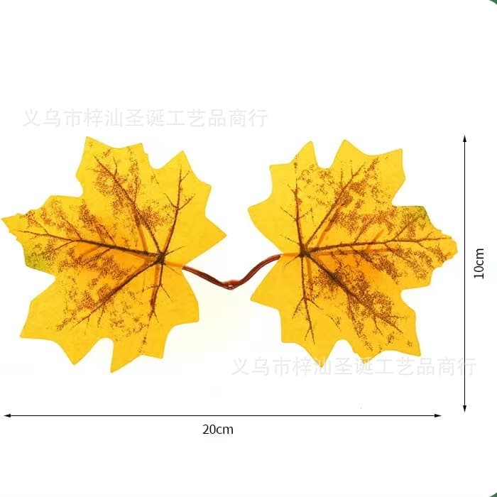 (Cross-border trading), realistic maple leaf for home use, halloween 4