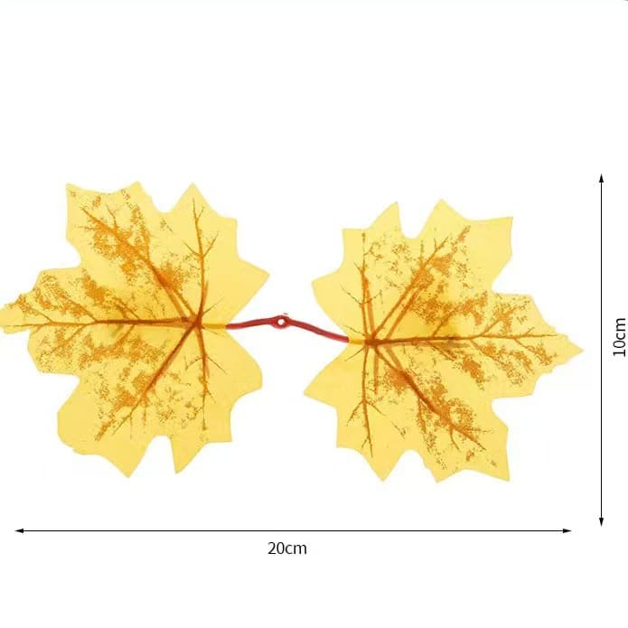(Cross-border trading), realistic maple leaf for home use, halloween 5