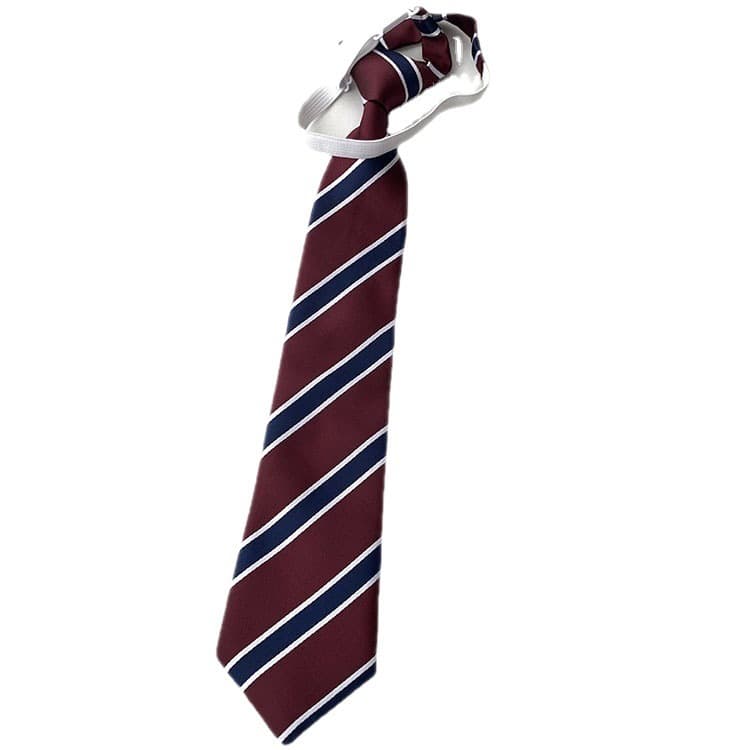 Japanese accessories, uniform, burgundy bow tie, JK style (Japanese school style) 5