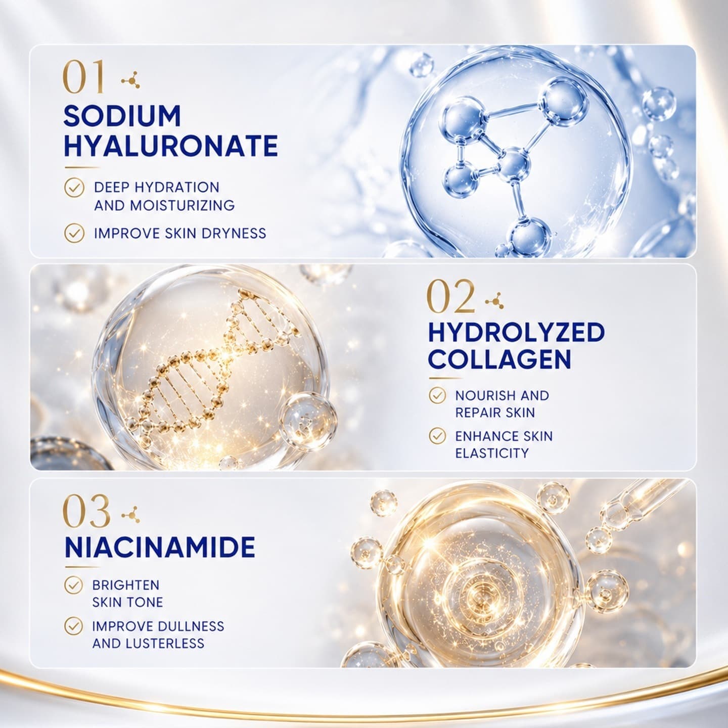 KORMESIC (Cross-border trading), (Wholesale), moisturizing set for face 4