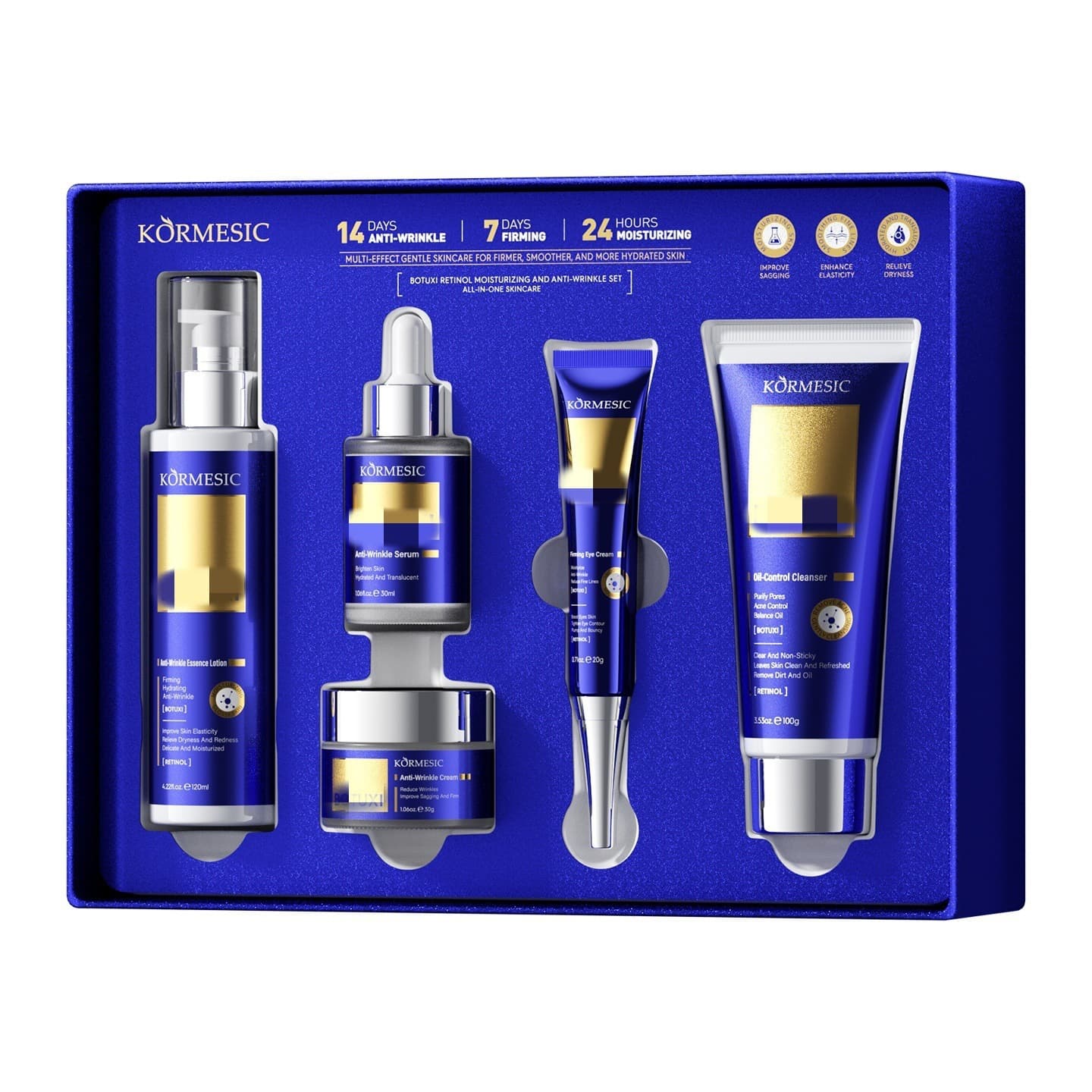 KORMESIC (Cross-border trading), (Wholesale), moisturizing set for face 5