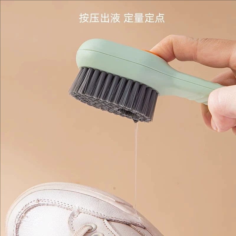 Universal harmless shoe brush for home use soft-bristled for laundry 4
