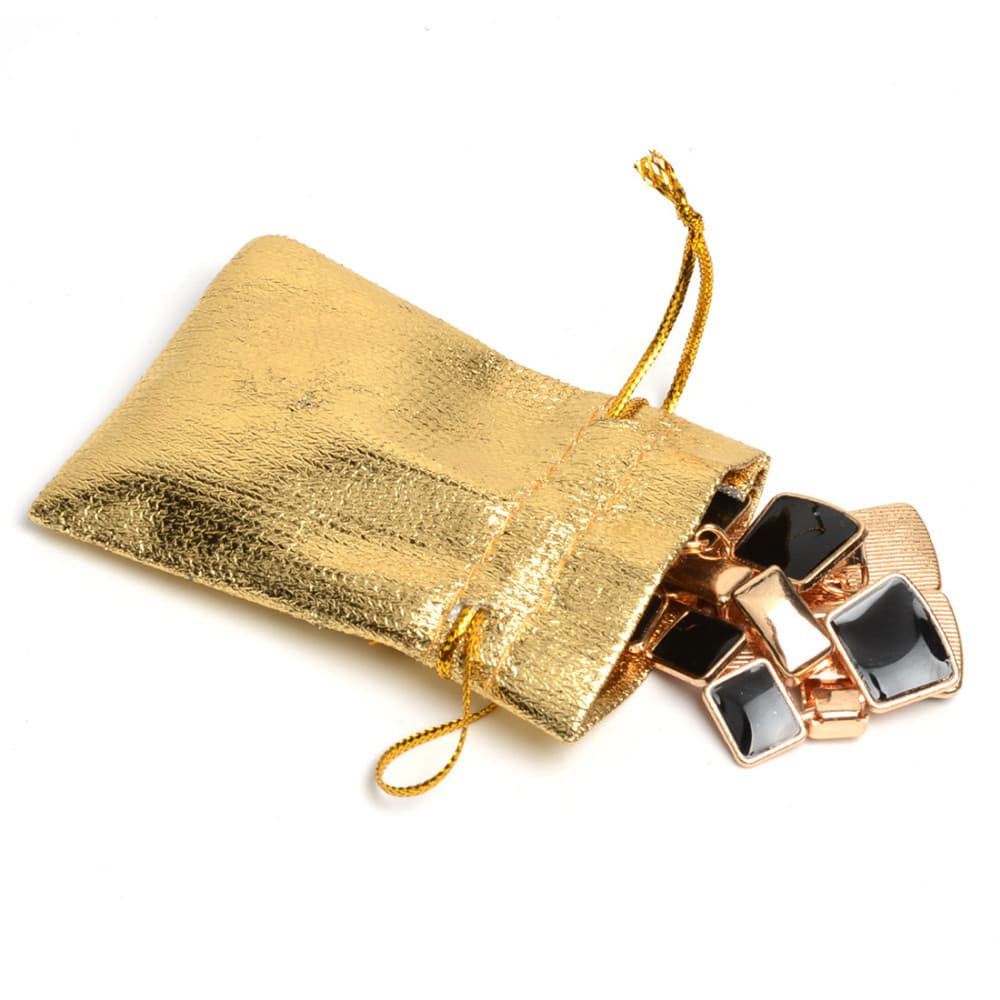 Jewelry storage bag, pack, cloth bag, gold and silver, Birthday gift 2