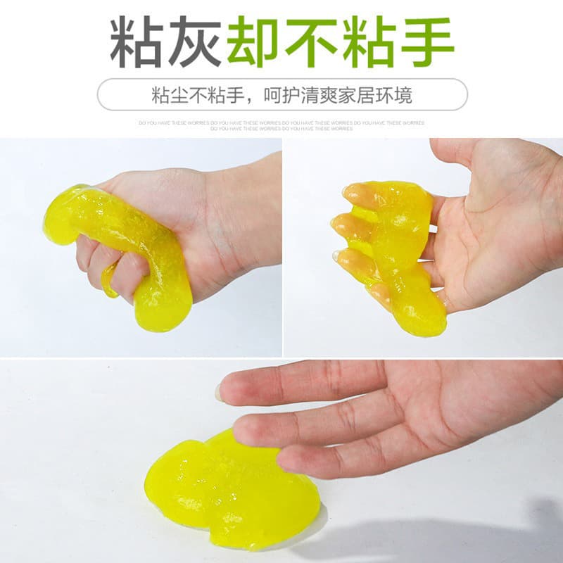 Zhongheng Automobile Air Conditioner Air Vent Cleaner 70g Single-piece Cleaning Soft Plastic Air Vent Cleaning Soft Plastic Cleaning Keyboard 4