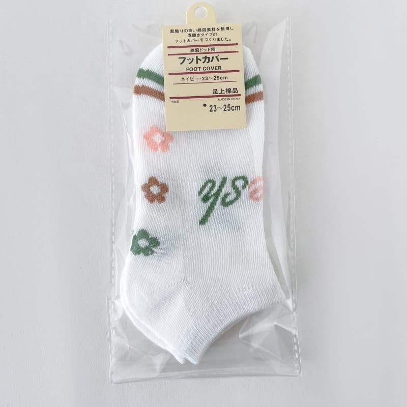 Cute cartoon socks, invisible pack, Terylene Cotton, Birthday gift 2
