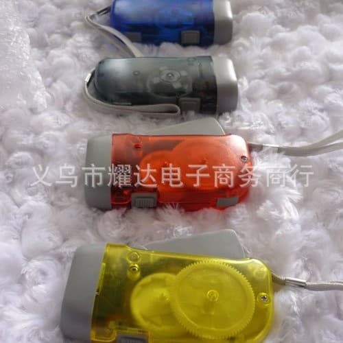 (Wholesale), plastic flashlight, direct factory sales, generating electricity, Birthday gift, (Physicals) 5