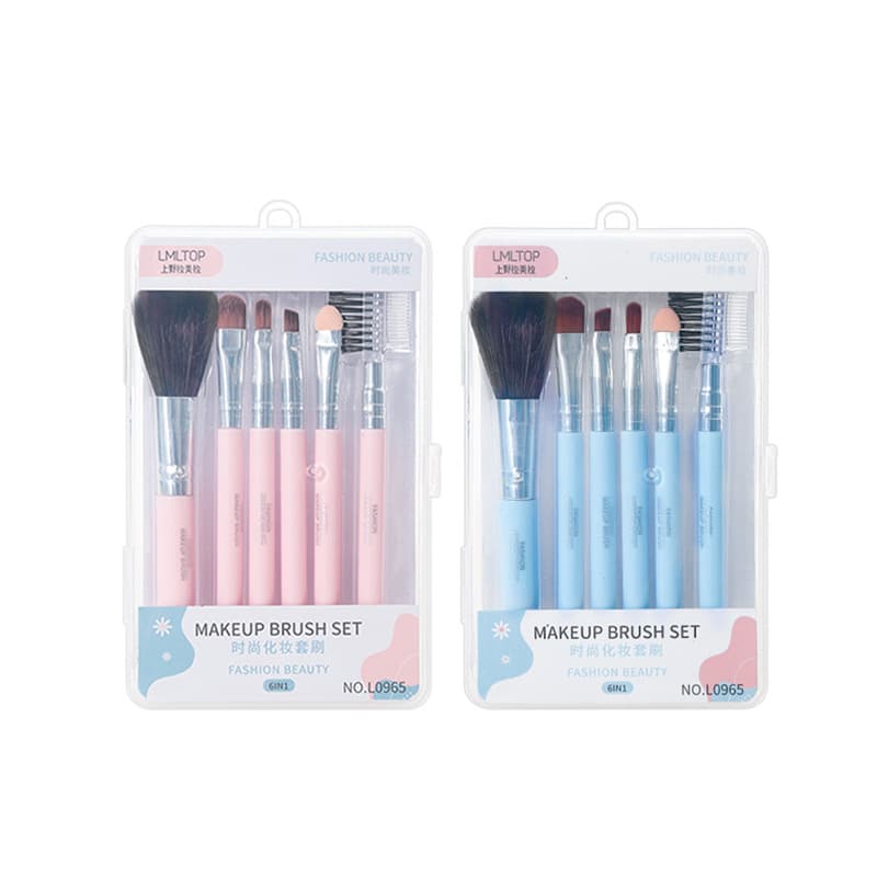 LMLTOP Handheld cosmetic brush, 6 pieces, L0965 5