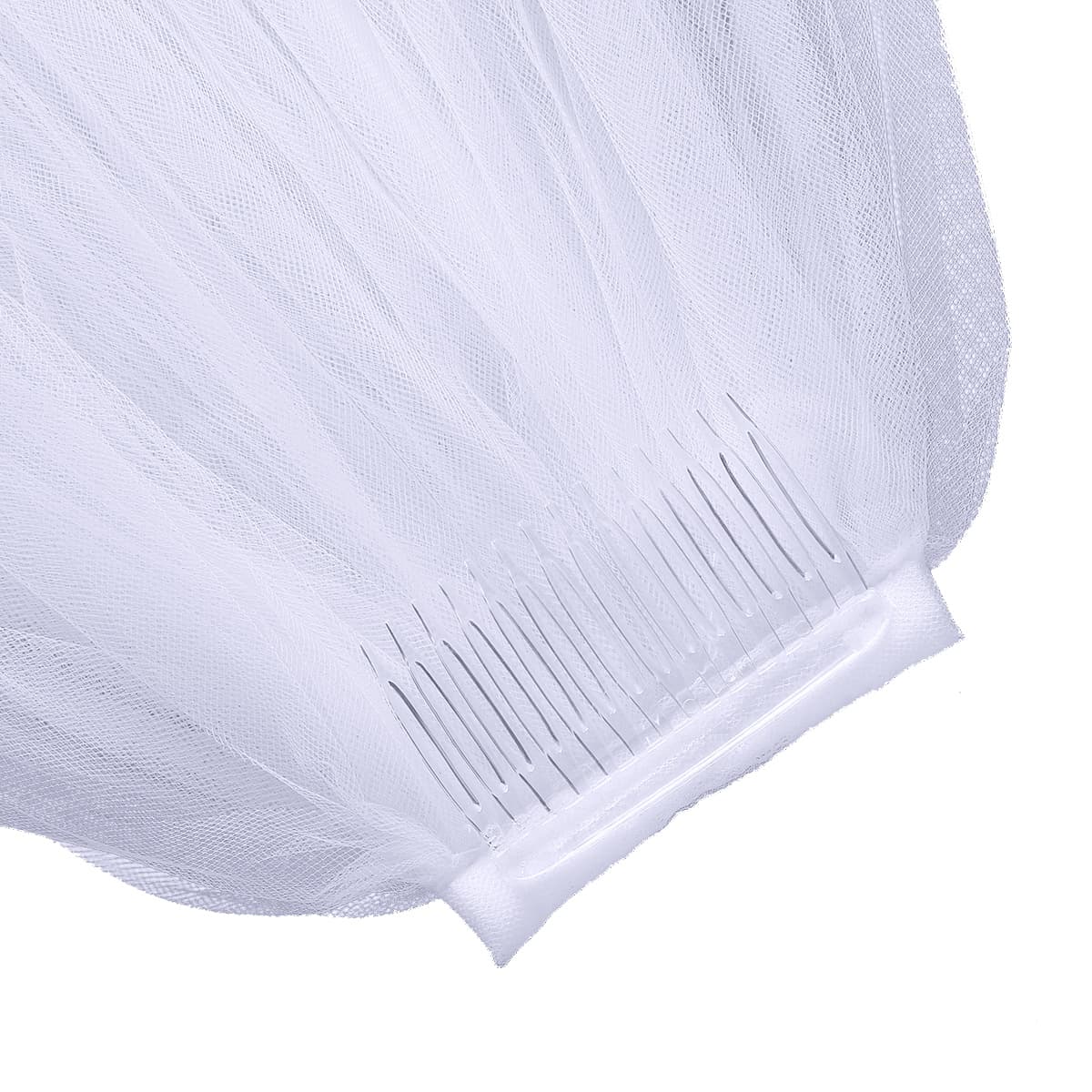 Plastic crooked hair accessory, white brush, DIY, simple and elegant design 5