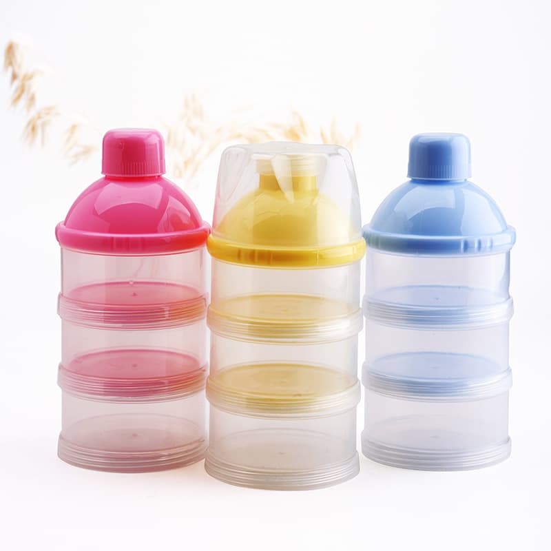 Handheld portable банка для хранения for new born for baby to go out, milk powder, capacious storage 4