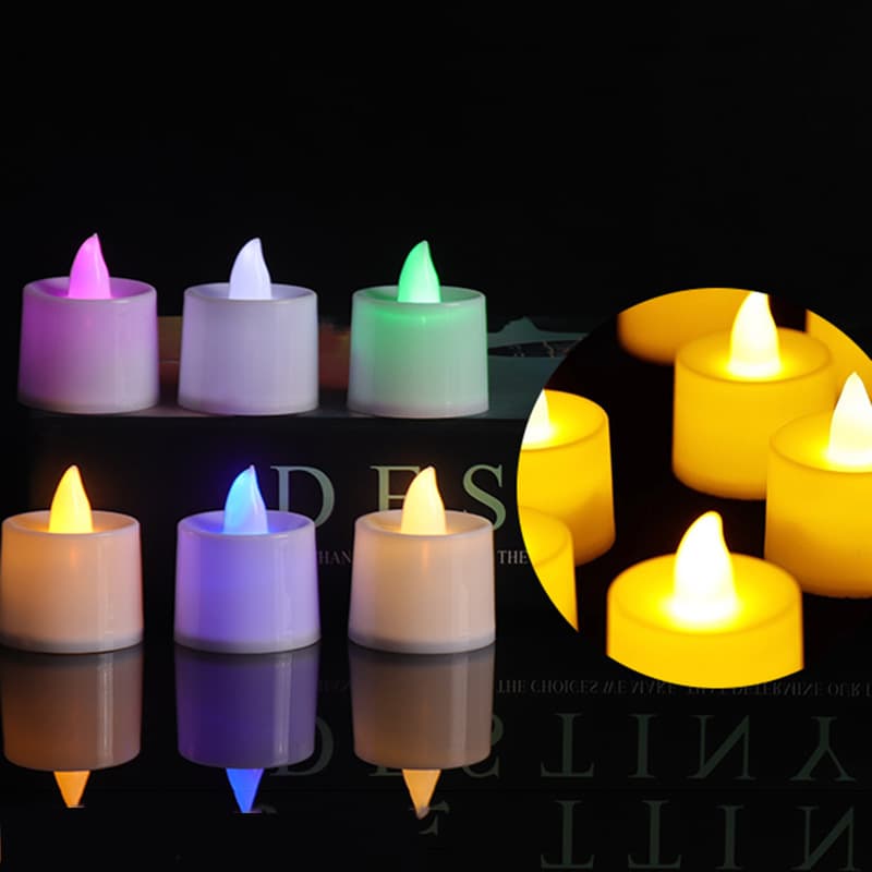 Electronic candle lights led candle lights creative wedding birthday wedding candles venue layout props electronic candles 3