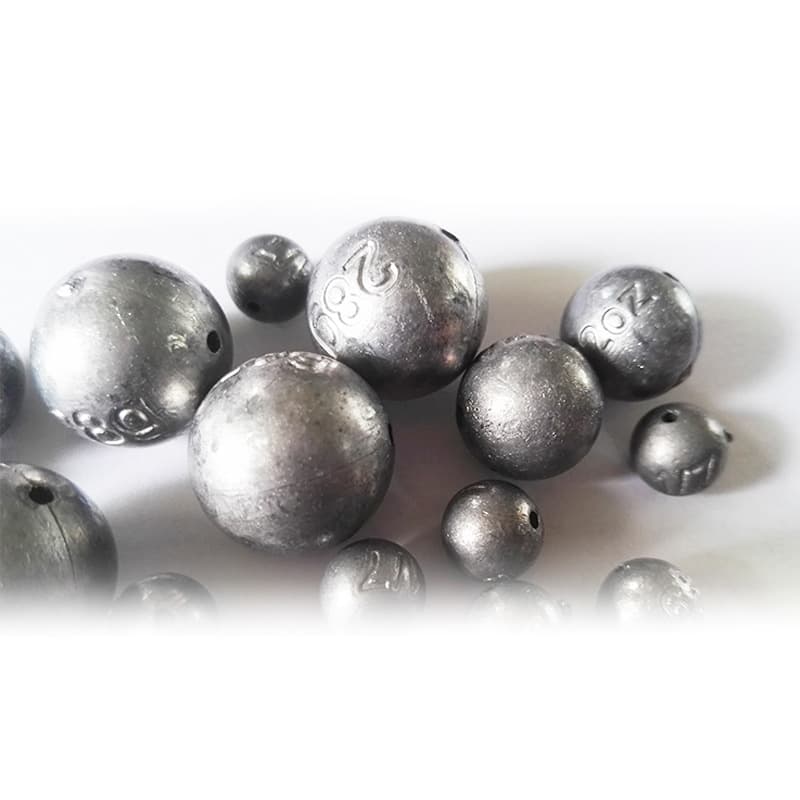 Small Hole Round Lead Sinker for Rock Fishing and Lure Fishing 4