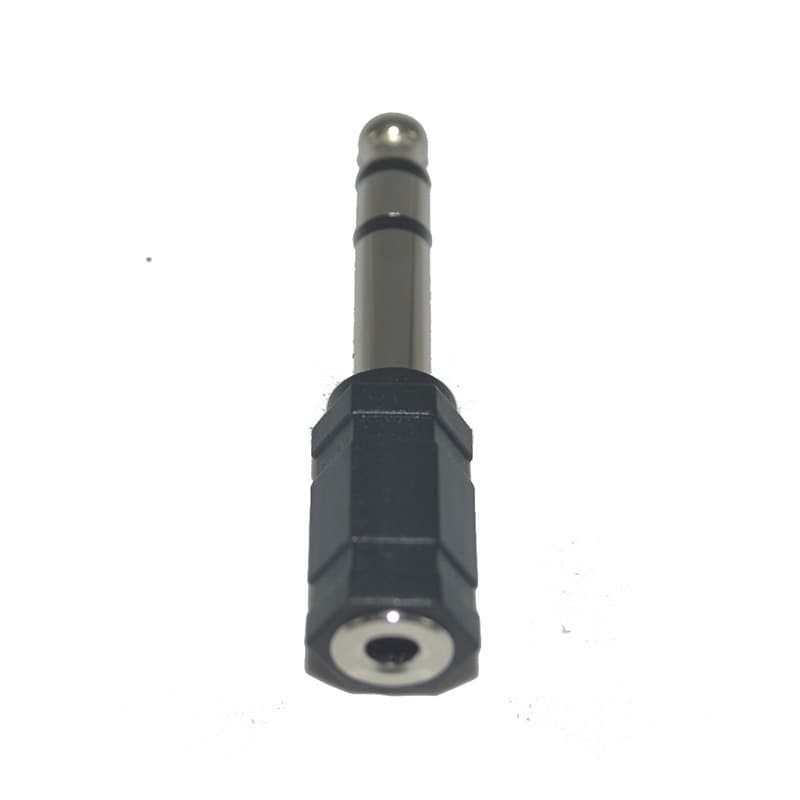 6.5 Rap a 3.5 -hole gold -plated dual -channel audio rotor Macing headset microphone MIC/audio rotor 5