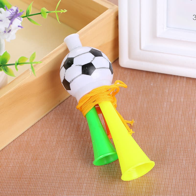 (Wholesale), football toy, plastic megaphone 3