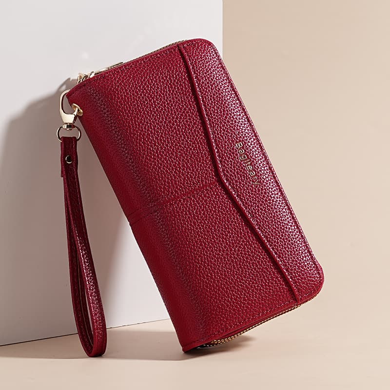 (Wholesale), fresh capacious chain with zipper, mobile phone, wallet, card holder, small clutch bag 2