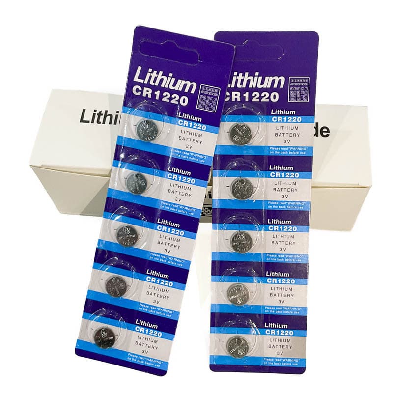 1220 button battery CR1220 battery 3V CR1220 electron 1220 battery button electron wholesale 3